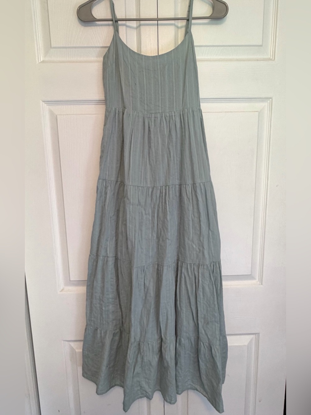 Wallflower Light Sage Elastic Waist Top